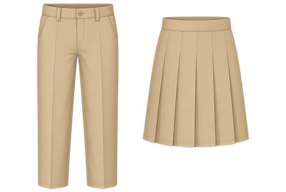 Khaki Pants / Skirt