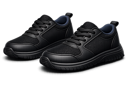 Black Athletic Sneakers