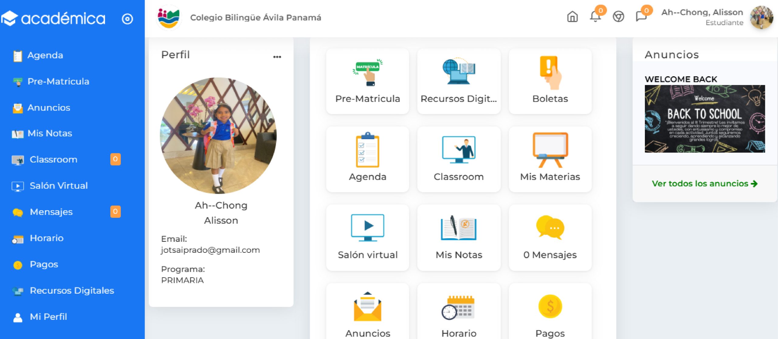 Academic platform